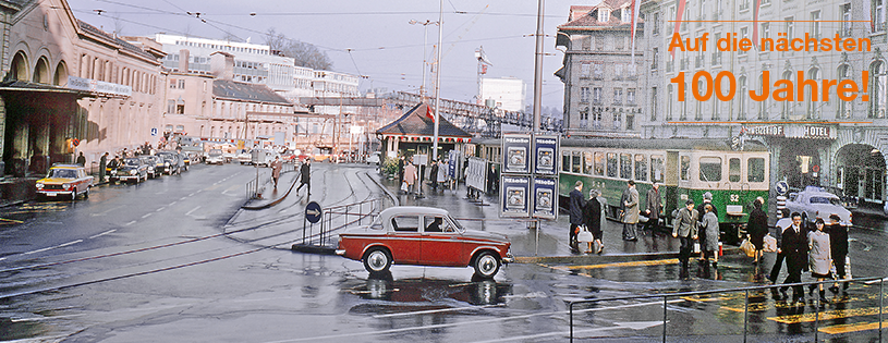 Bahnhofplatz Bern_1960