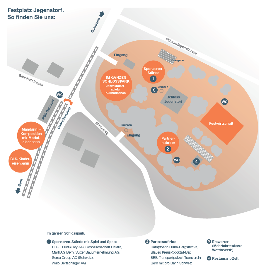 Situationsplan Jegenstorf