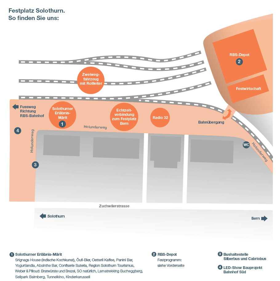 Situationsplan Solothurn